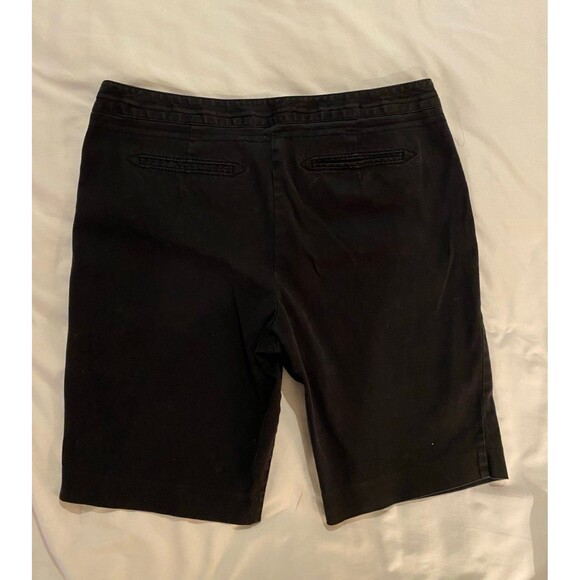 Cato Walking Shorts Black Womens Size 14 Large Casual Summer Vacation Beach - Picture 2 of 7